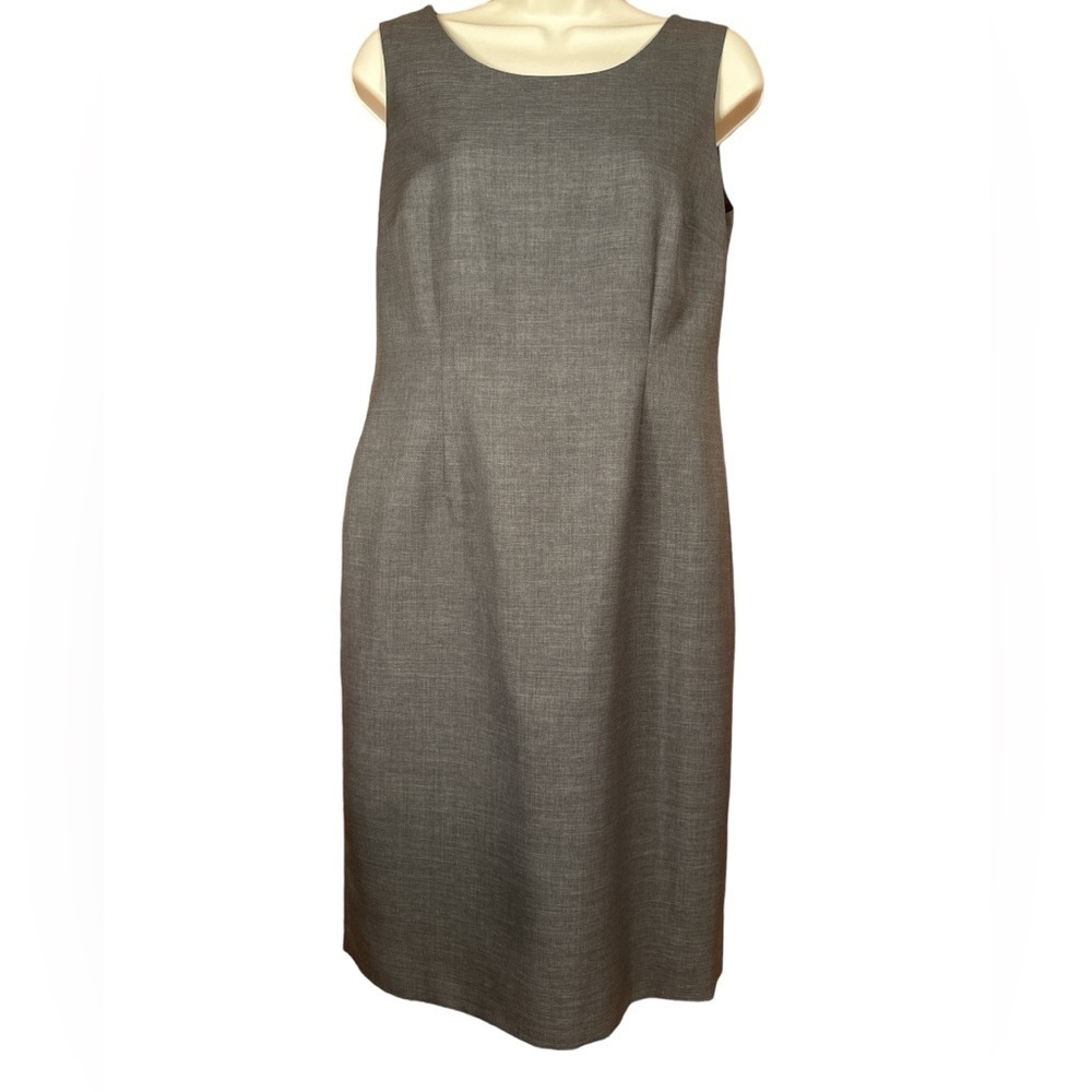 Black Label by Evan-Picone Vintage 80’s  Classic Sleeveless Lined Shift Dress